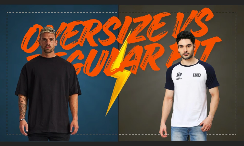 Oversize vs regular fit