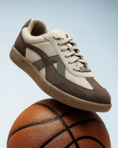 Men's Brown Rippers Sienna Color Block Low-Top Sneakers